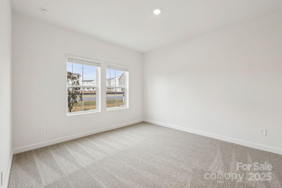 Spacious, unfurnished interior of a new home in Meadows at Wilson Farms - The Heights Series, Fort Mill (Image 18). Spacious, unfurnished interior of a new home in Meadows at Wilson Farms - The Heights Series, Fort Mill (Image 18).