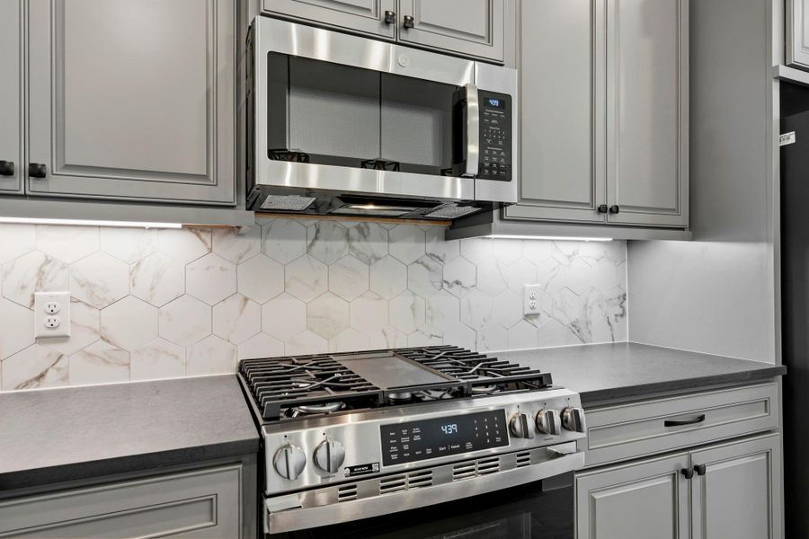 Close-up of interior finishes inside a home in Emory Glen, Magnolia (Image 11).