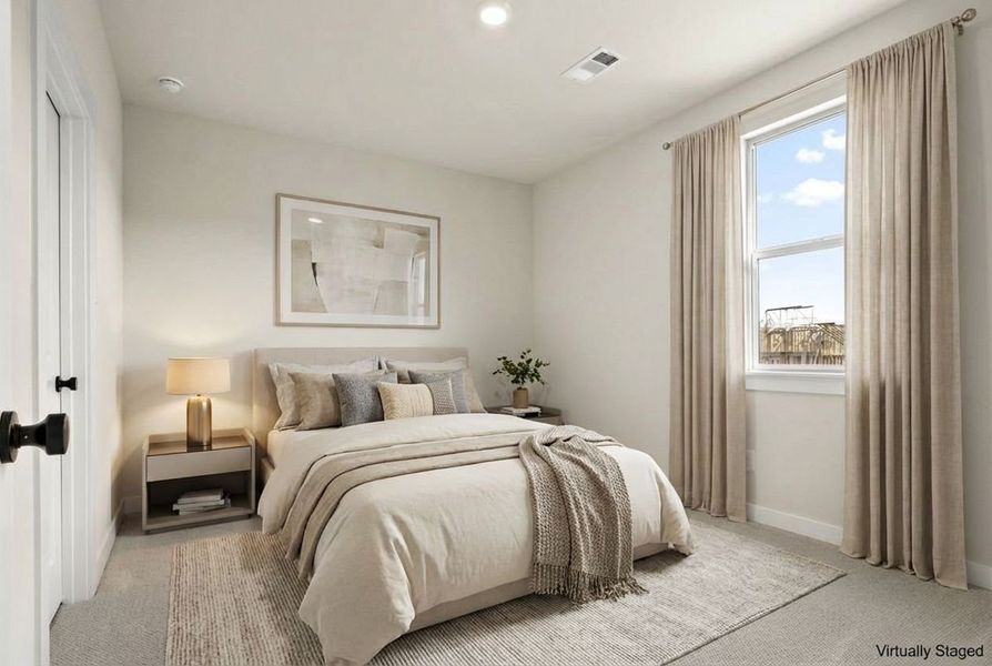 Furnished interior view inside a new home in Cottonwood Creek, Rowlett (Image 29).