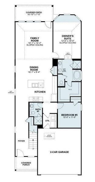 2D floor plan layout of this home in Marvida, Cypress, TX (Image 3). 2D floor plan layout of this home in Marvida, Cypress, TX (Image 3).