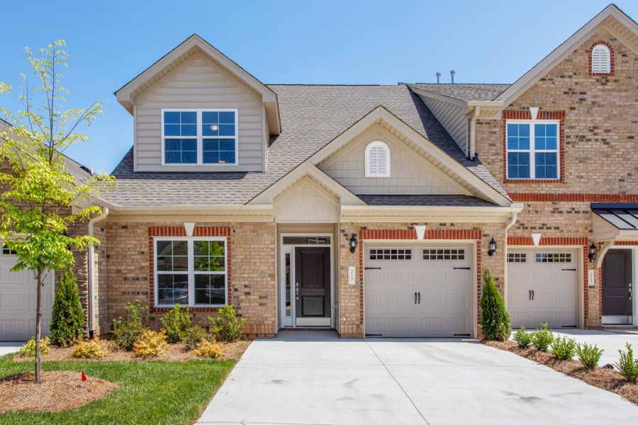 Front exterior of a home in the Friedberg Village community, located in Winston-Salem, NC (Image 10).