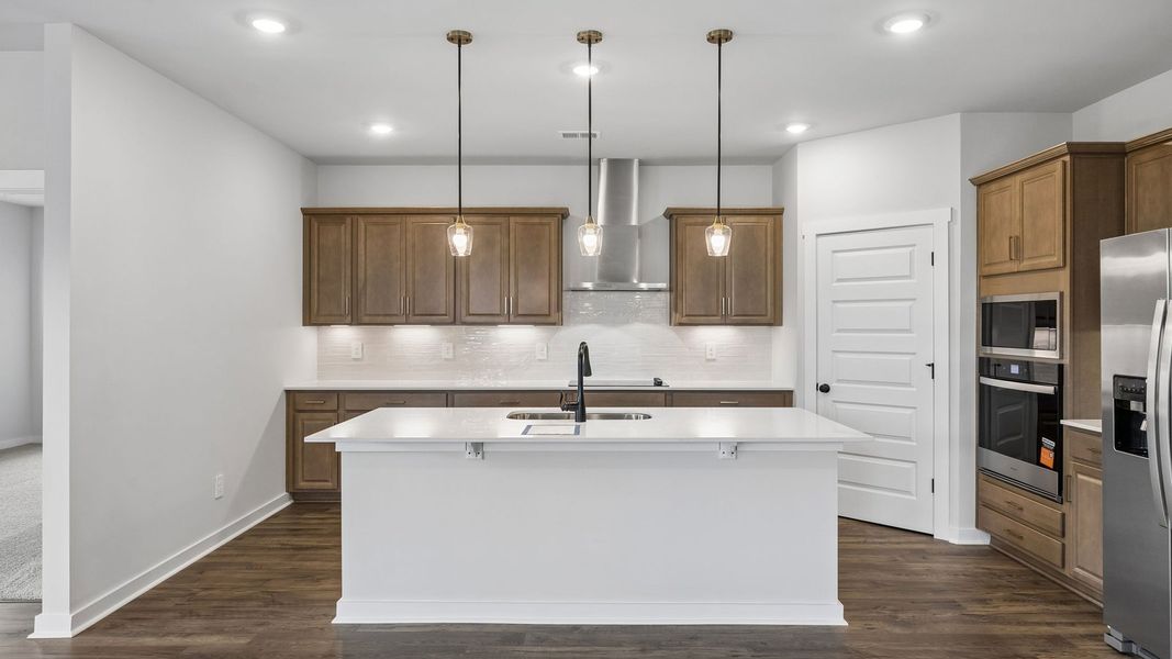 Furnished interior view inside a new home in Reserve at Hickory Ridge, Columbia (Image 9).