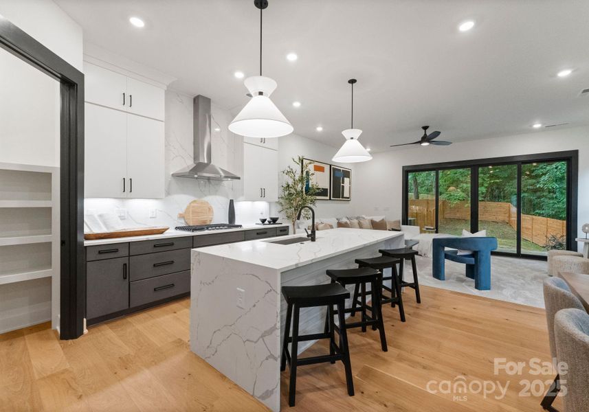 Furnished interior view inside a new home in , Charlotte (Image 14). Furnished interior view inside a new home in , Charlotte (Image 14).