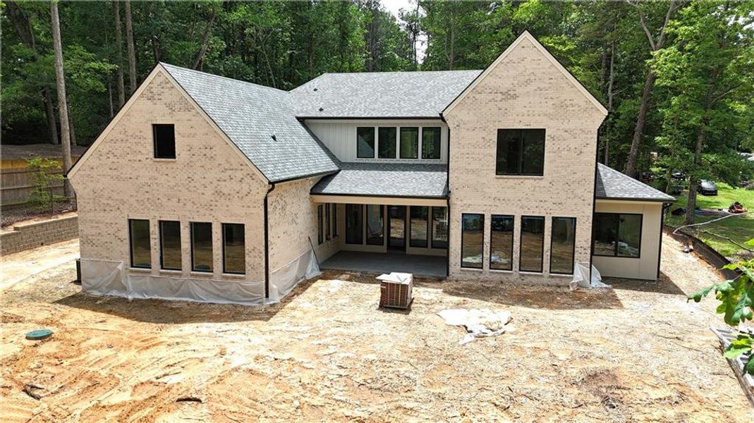In-progress construction of a new home in , Lawrenceville, GA (Image 11).