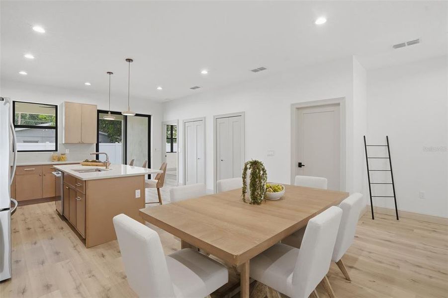 Furnished interior view inside a new home in , Tampa (Image 10).