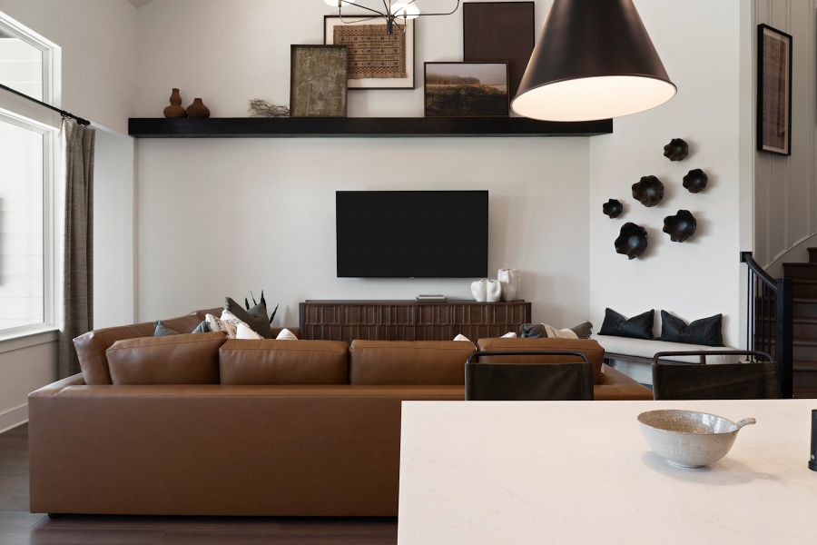 Furnished interior view inside a new home in Lagos Reserve, Manor (Image 33).