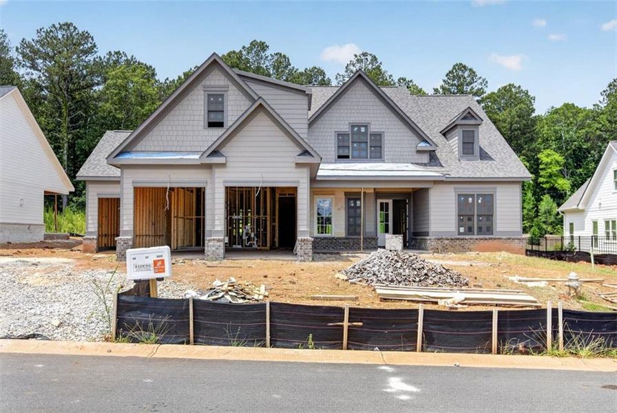 In-progress construction of a new home in , Statham, GA (Image 13). In-progress construction of a new home in , Statham, GA (Image 13).