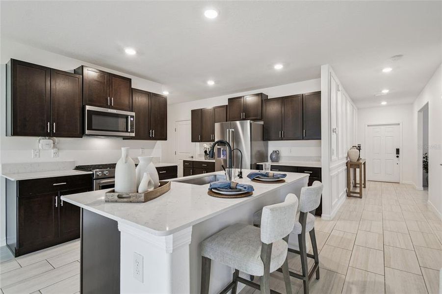 Furnished interior view inside a new home in , Land O' Lakes (Image 11). Furnished interior view inside a new home in , Land O' Lakes (Image 11).