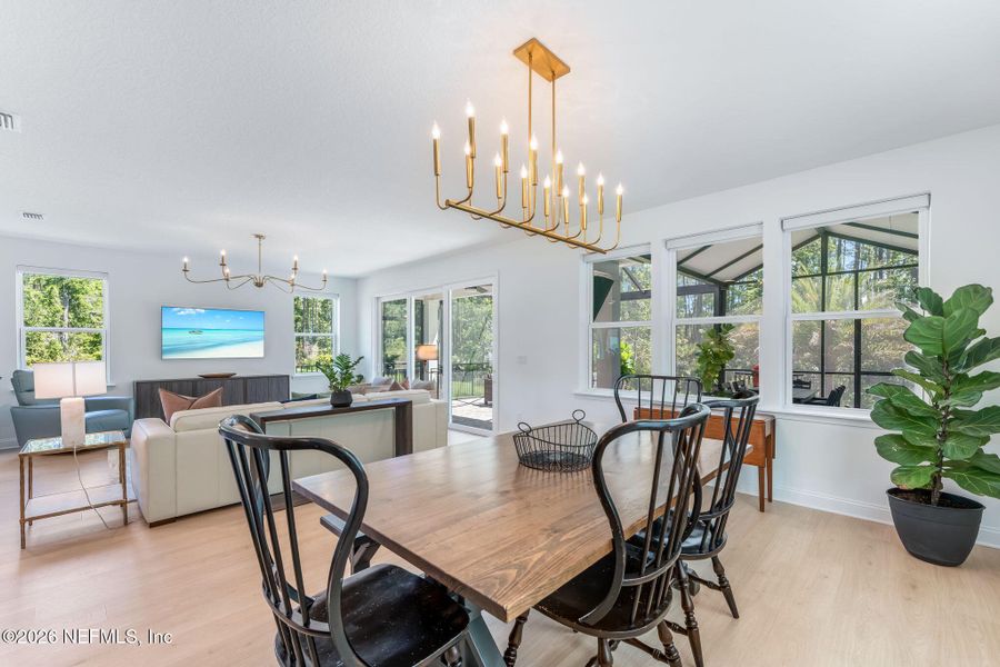 Furnished interior view inside a new home in , Ponte Vedra (Image 17).