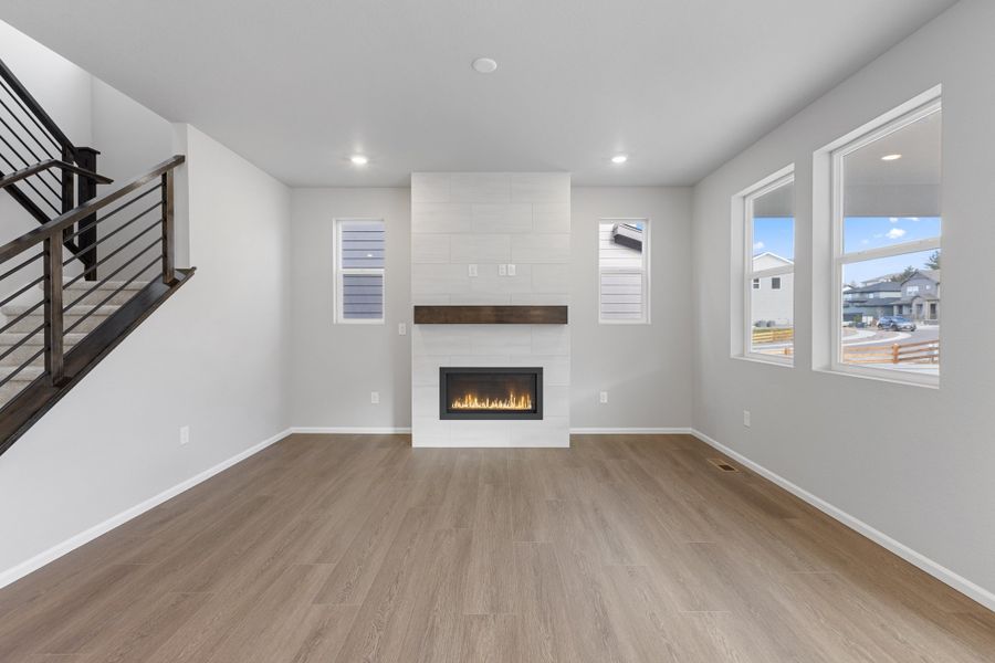 Spacious, unfurnished interior of a new home in The Manors Collection at Golden Overlook, Golden (Image 24).