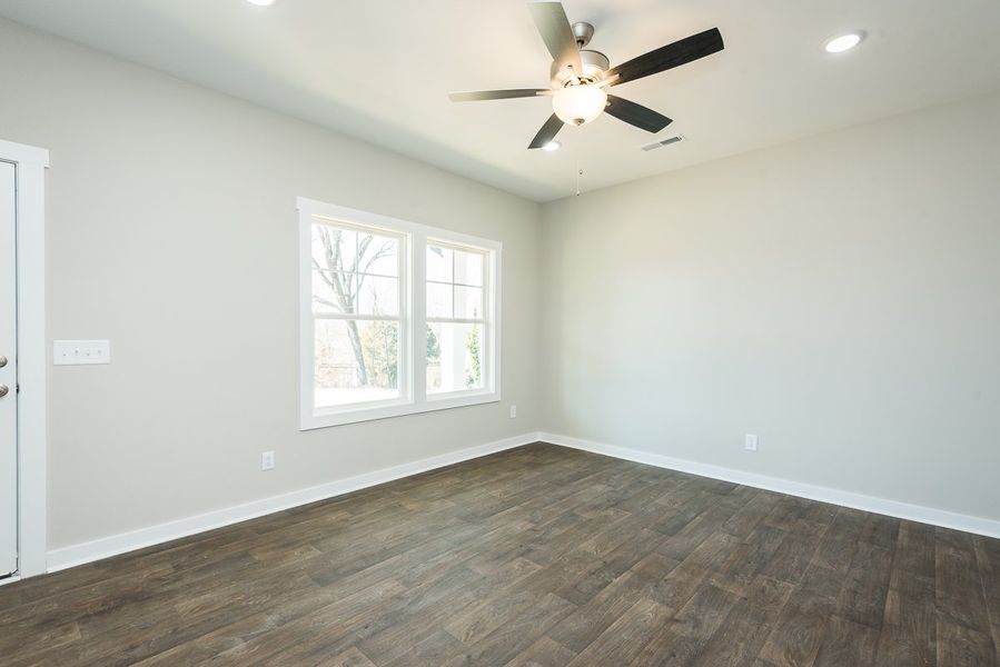 Representative unfurnished interior of a home built from the TH 1442 INT by Foundation Home Builders LLC in Stokesburg Road Townhomes, Walnut Cove (Image 12).