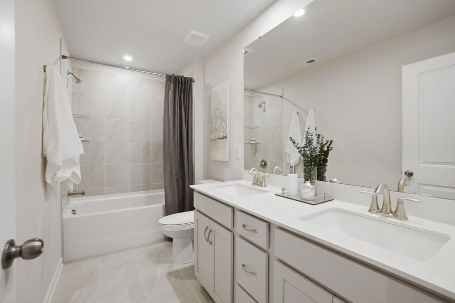 Furnished interior view inside a new home in Roseshire Chase, Huntersville (Image 33).