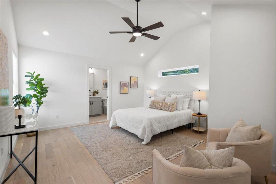 Furnished interior view inside a new home in , Austin (Image 30). Furnished interior view inside a new home in , Austin (Image 30).