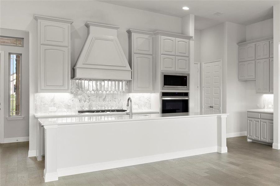 Furnished interior view inside a new home in River Ranch, Van Alstyne (Image 10). Furnished interior view inside a new home in River Ranch, Van Alstyne (Image 10).