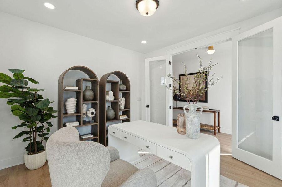 Furnished interior view inside a new home in Kings River Preserve, Hollywood (Image 35).