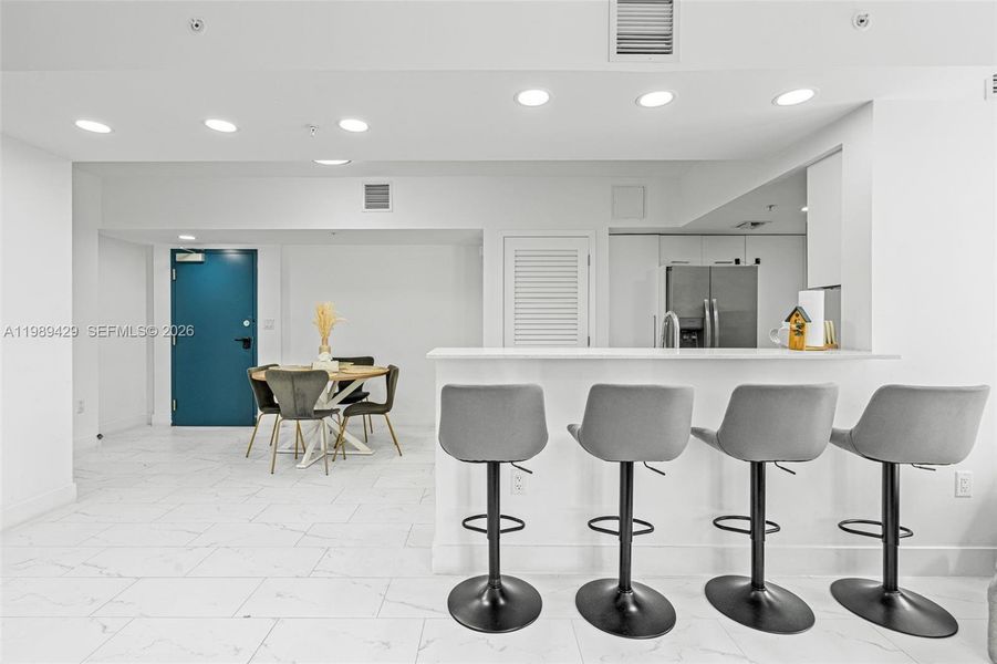 Furnished interior view inside a new home in , Hollywood (Image 6). Furnished interior view inside a new home in , Hollywood (Image 6).