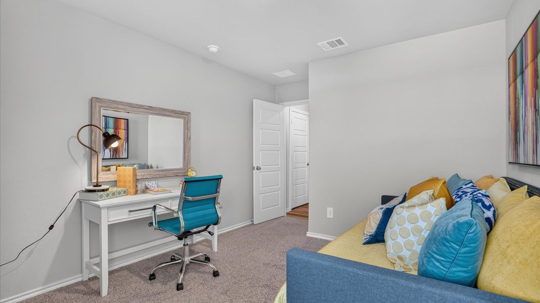 Furnished interior view inside a new home in Townes Landing, Fort Worth (Image 43).