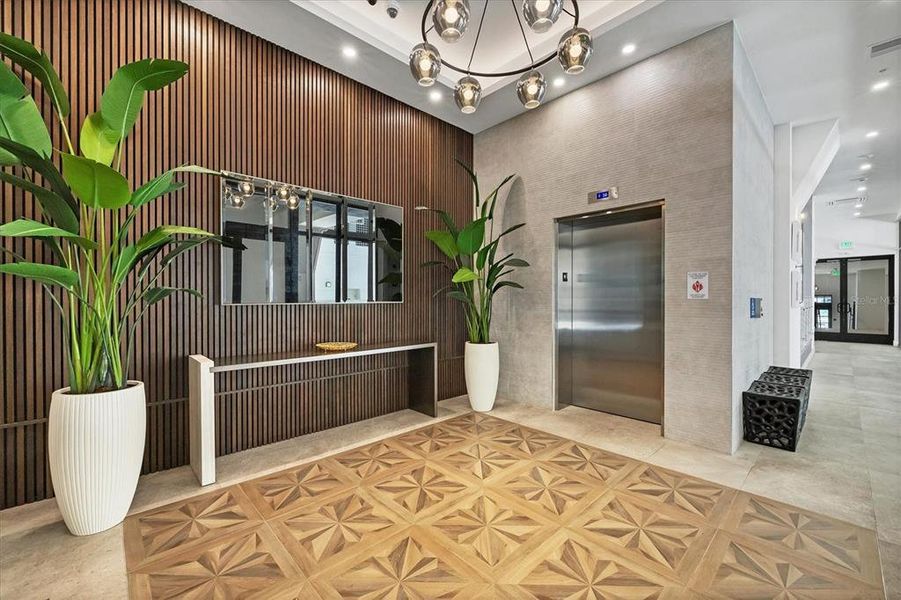 Furnished interior view inside a new home in , Sarasota (Image 10).