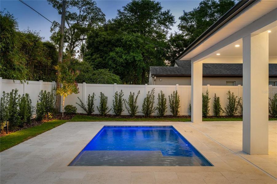 Exterior details and patio area of a home in , Winter Park (Image 36).