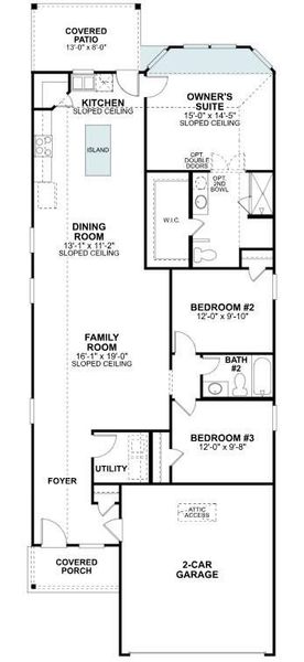 2D floor plan layout of this home in Moran Ranch, Willis, TX (Image 4). 2D floor plan layout of this home in Moran Ranch, Willis, TX (Image 4).