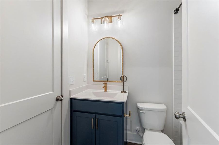 Furnished interior view inside a new home in , Atlanta (Image 7). Furnished interior view inside a new home in , Atlanta (Image 7).