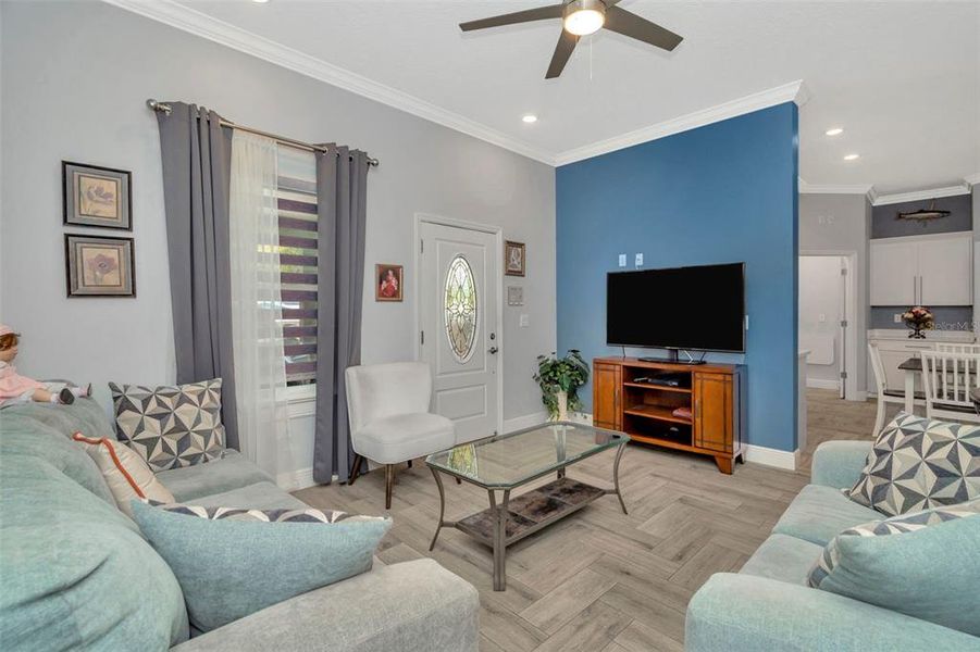 Furnished interior view inside a new home in , Lakeland (Image 13). Furnished interior view inside a new home in , Lakeland (Image 13).