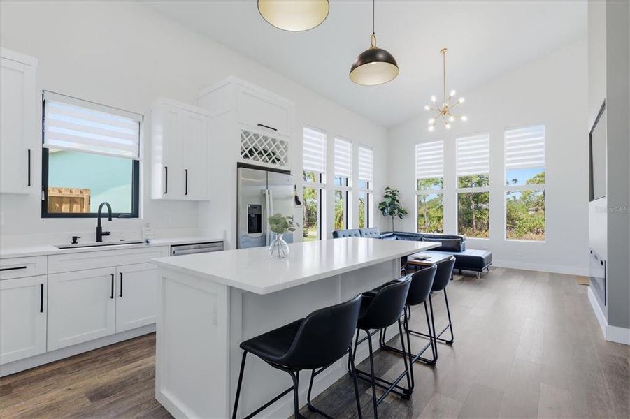 Furnished interior view inside a new home in , Port Charlotte (Image 17). Furnished interior view inside a new home in , Port Charlotte (Image 17).