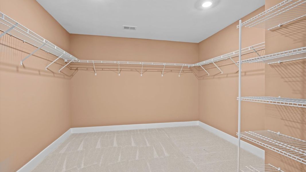 Representative furnished interior of a home built from the Drayton by DRB Homes in Pelham Crossing, Greenville (Image 26).