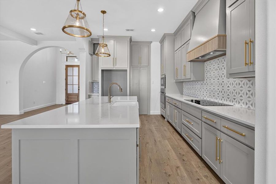 Furnished interior view inside a new home in , Godley (Image 12).
