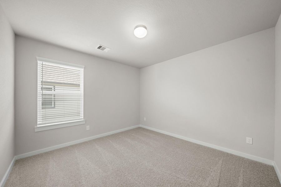 Spacious, unfurnished interior of a new home in Grand Oaks – The Cove, Houston (Image 18).