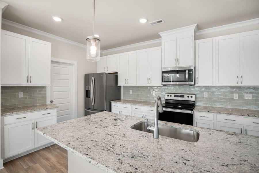 Representative furnished interior of a home built from the Allegheny by Mattamy Homes in McAlister Creek, Clayton (Image 5).