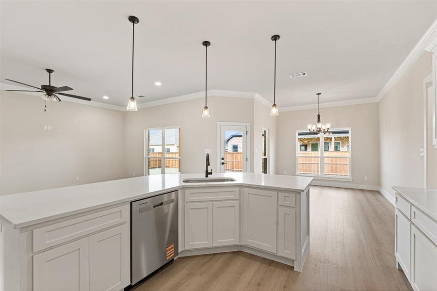 Furnished interior view inside a new home in , Mabank (Image 13).