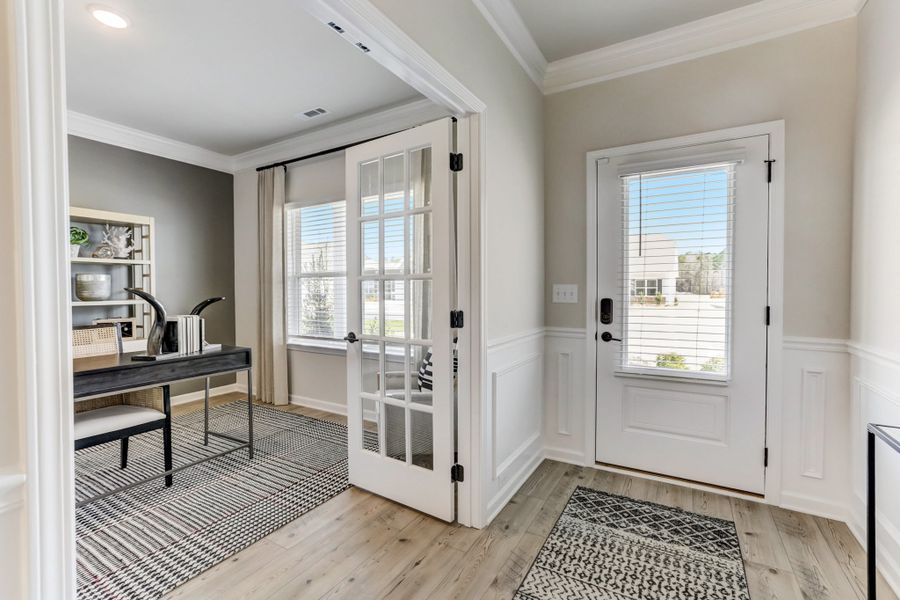 Foyer Entrance/Home Office