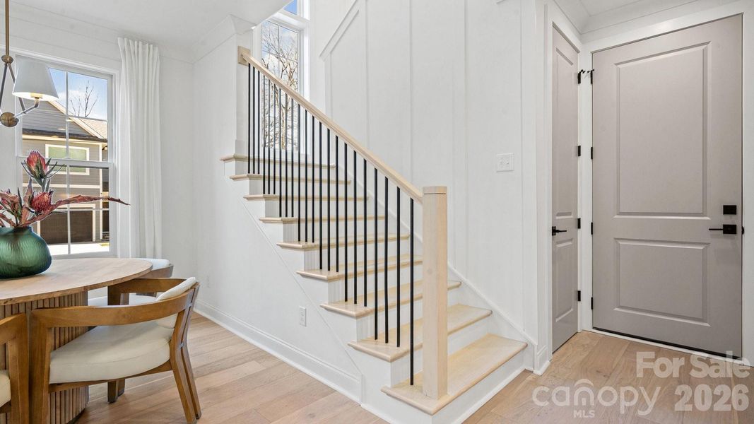 Furnished interior view inside a new home in , Charlotte (Image 33).