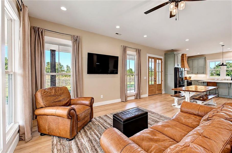 Furnished interior view inside a new home in , Calhoun (Image 12).