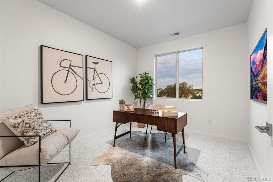 Furnished interior view inside a new home in , Arvada (Image 14).