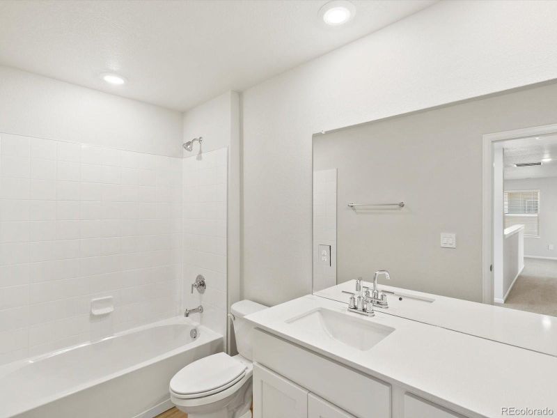 Furnished interior view inside a new home in Westgate, Greeley (Image 7). Furnished interior view inside a new home in Westgate, Greeley (Image 7).