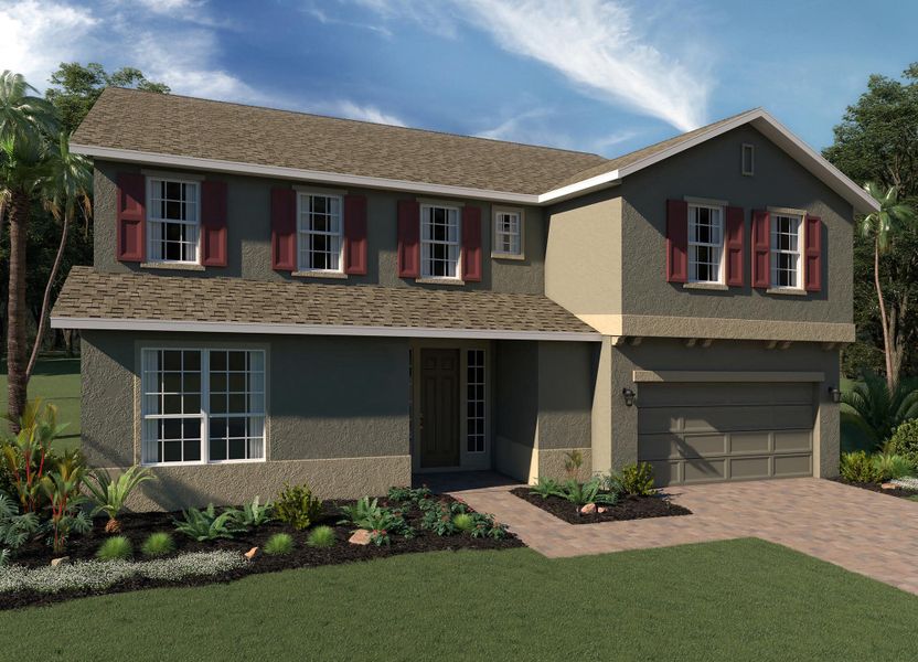 Elevation 2 - Osceola by Landsea Homes