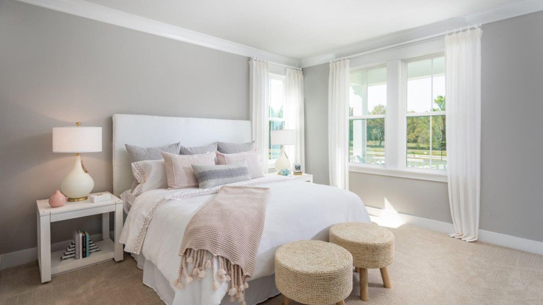Furnished interior view inside a new home in Heron's Walk at Summers Corner, Summerville (Image 3).