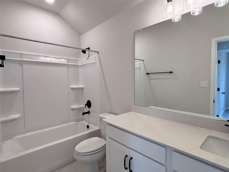 Furnished interior view inside a new home in The Colony 50s, Bastrop (Image 3).