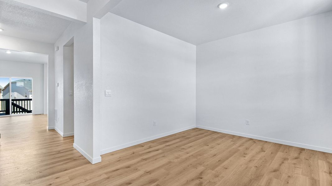Spacious, unfurnished interior of a new home in Trails at Crowfoot, Parker (Image 21). Spacious, unfurnished interior of a new home in Trails at Crowfoot, Parker (Image 21).