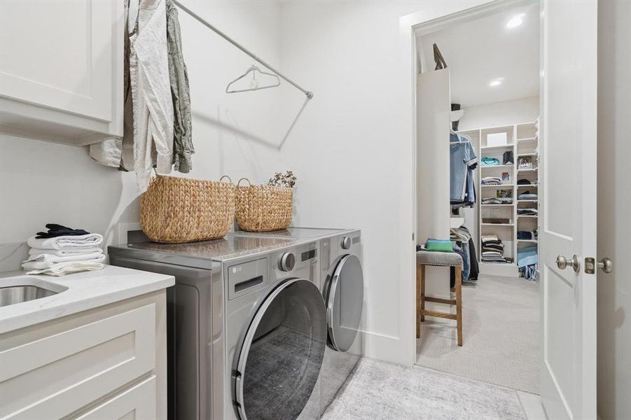 Furnished interior view inside a new home in , Abilene (Image 18).