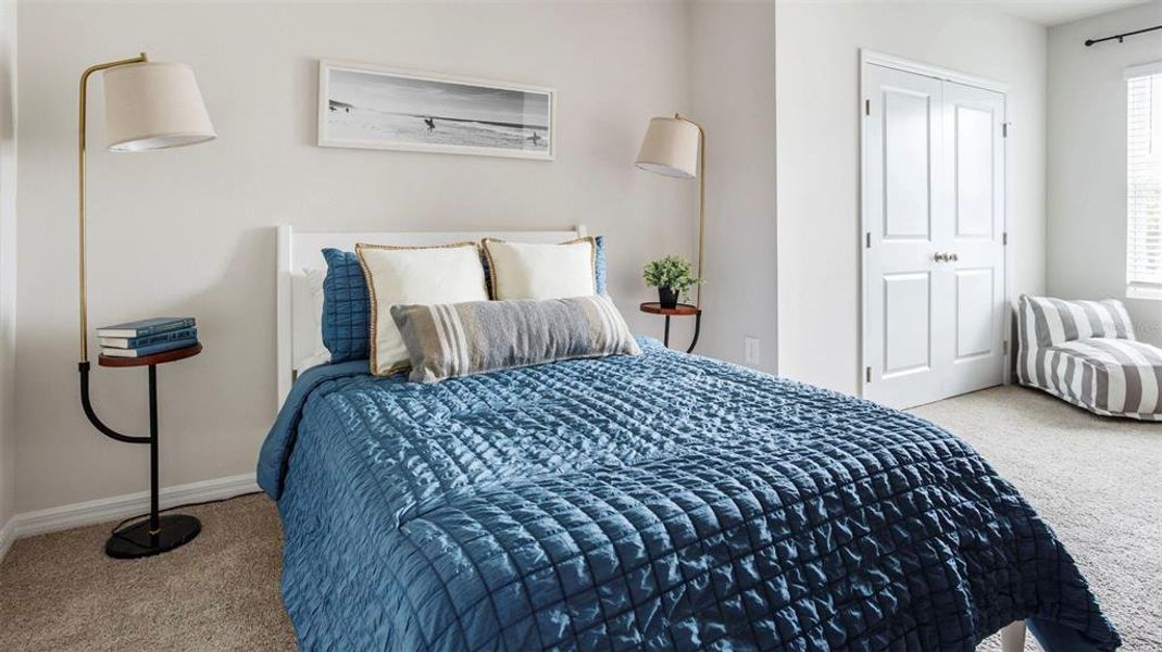Furnished interior view inside a new home in The Gardens at Bay Street, Sarasota (Image 4).