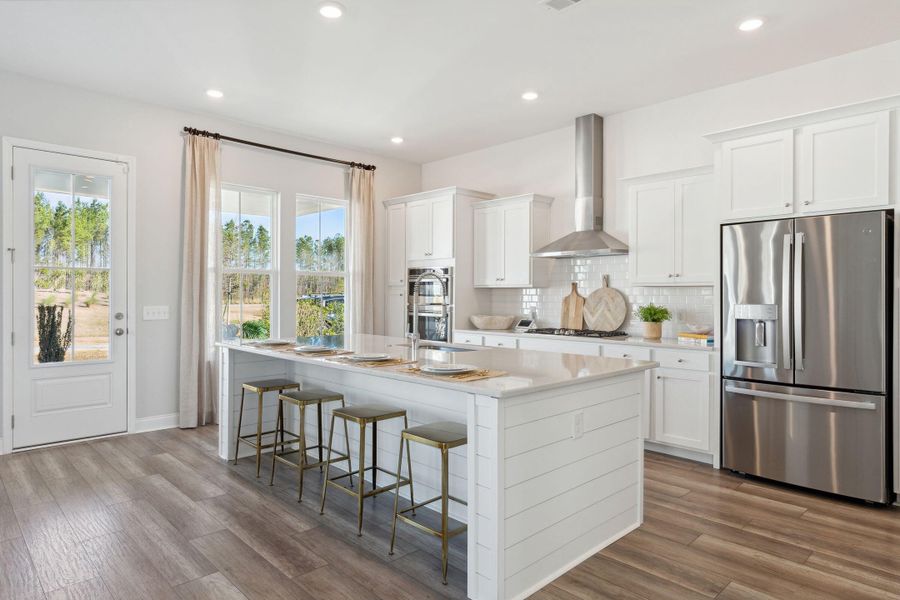Furnished interior view inside a new home in Heron's Walk at Summers Corner, Summerville (Image 9).