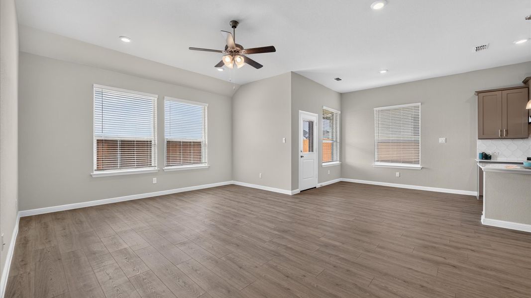 Representative unfurnished interior of a home built from the The Palm by D.R. Horton in Morningstar, Aledo (Image 19). Representative unfurnished interior of a home built from the The Palm by D.R. Horton in Morningstar, Aledo (Image 19).