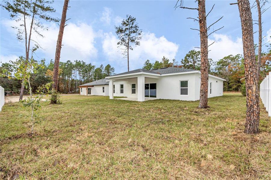 Exterior details and patio area of a home in , Ocala (Image 25).