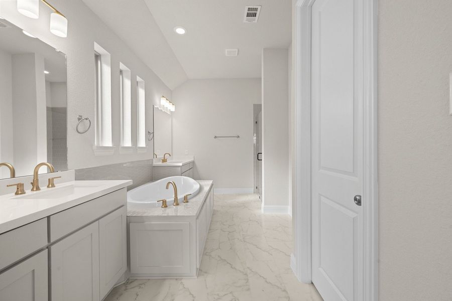 Furnished interior view inside a new home in Chapel Ridge, Waco (Image 13).