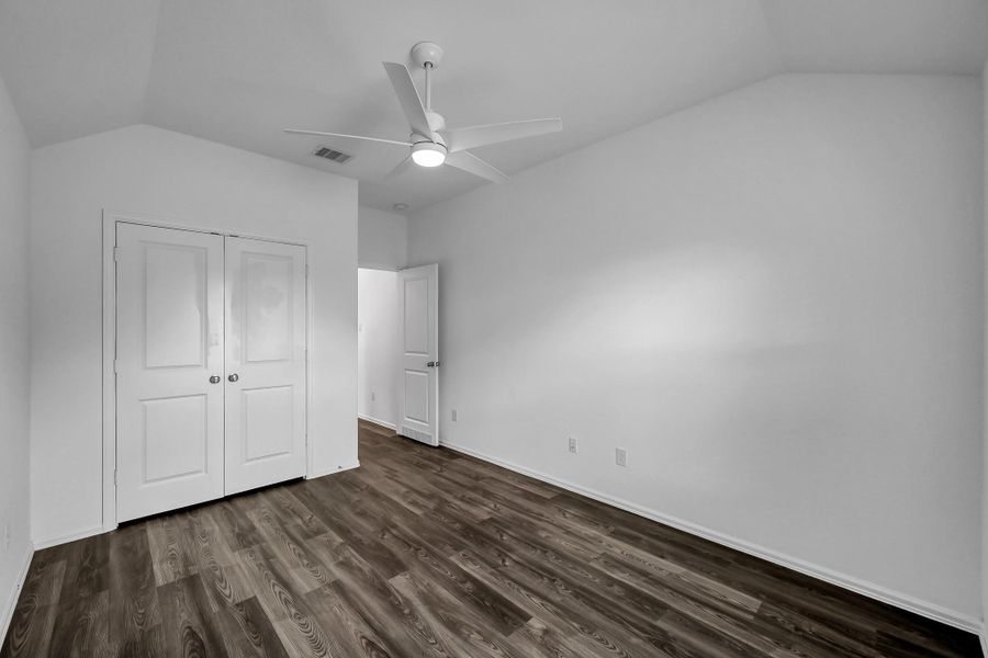 Spacious, unfurnished interior of a new home in Tavola: Wildflower II Collection, New Caney (Image 14).