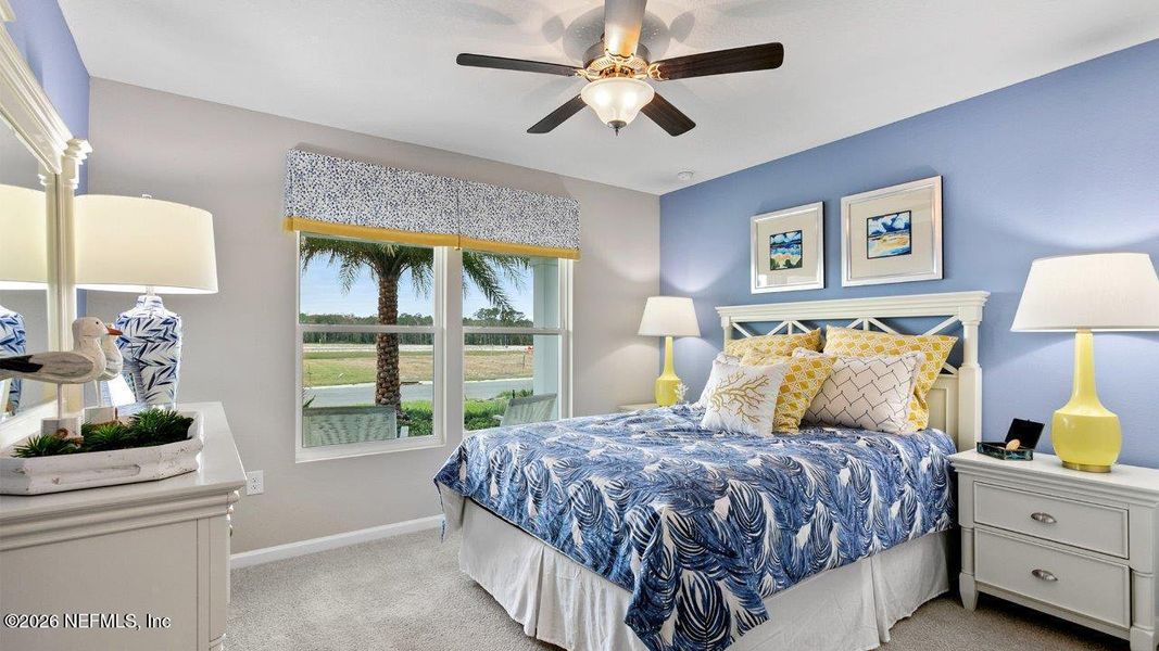 Furnished interior view inside a new home in Sawmill Branch, Palm Coast (Image 9).