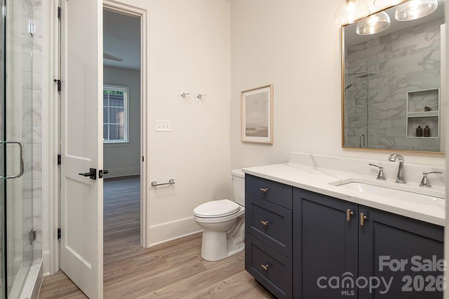 Furnished interior view inside a new home in , Charlotte (Image 29).